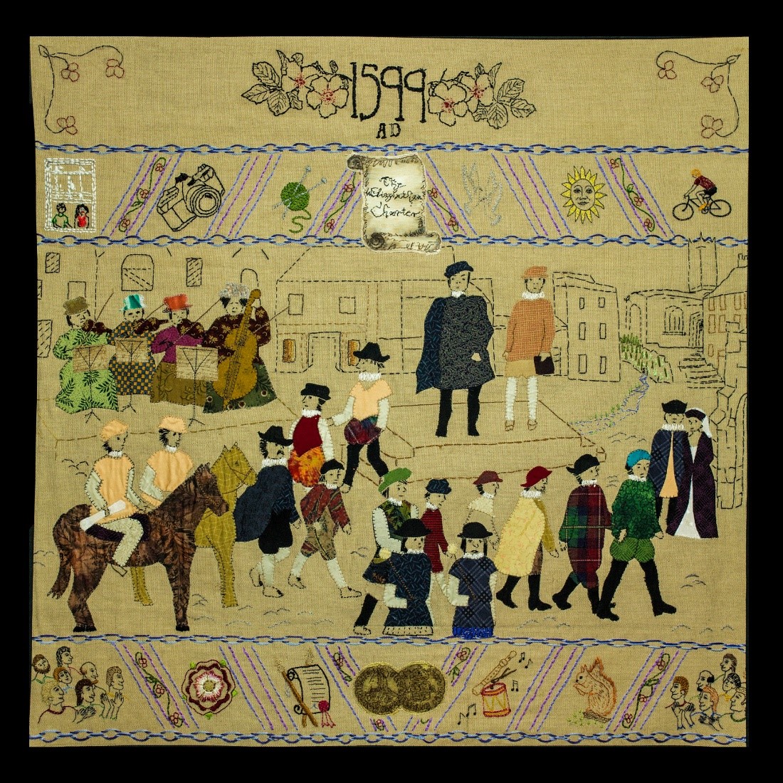 Axbridge Pageant Tapestry